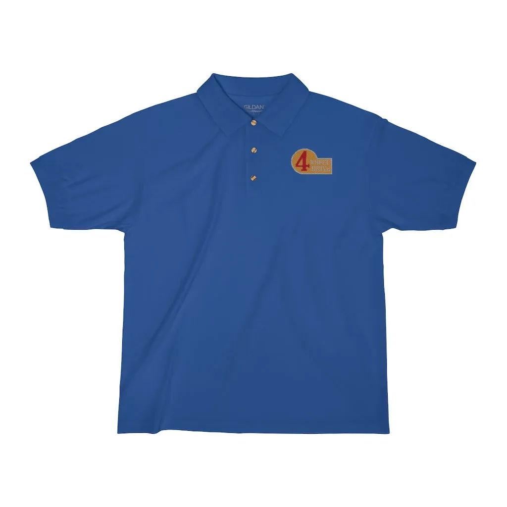 4 Wheel Drive FJ40 - Embroidered Polo Shirt by Reefmonkey