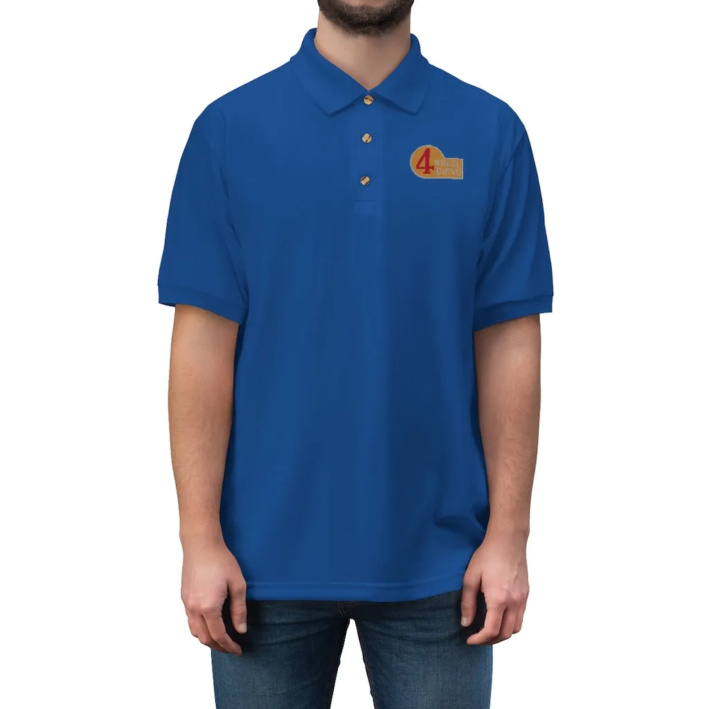 4 Wheel Drive FJ40 - Embroidered Polo Shirt by Reefmonkey