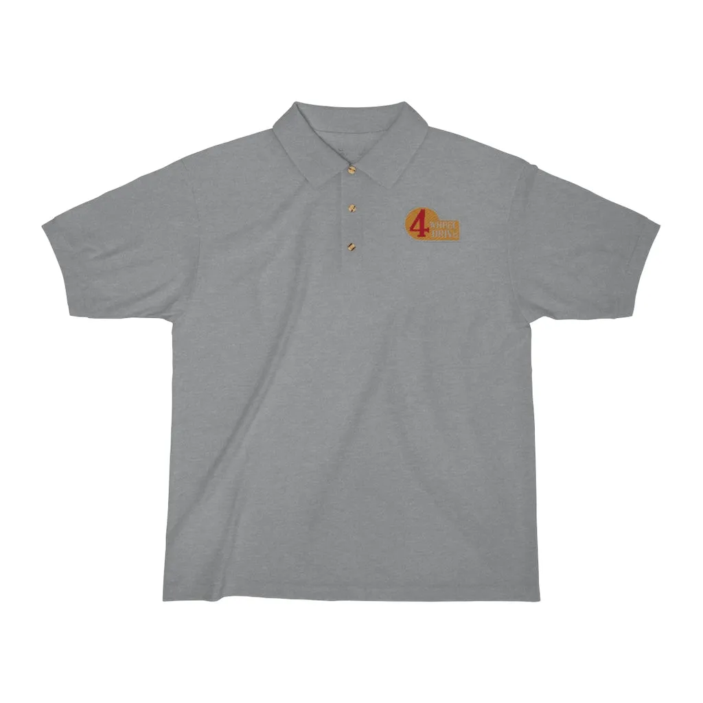 4 Wheel Drive FJ40 - Embroidered Polo Shirt by Reefmonkey