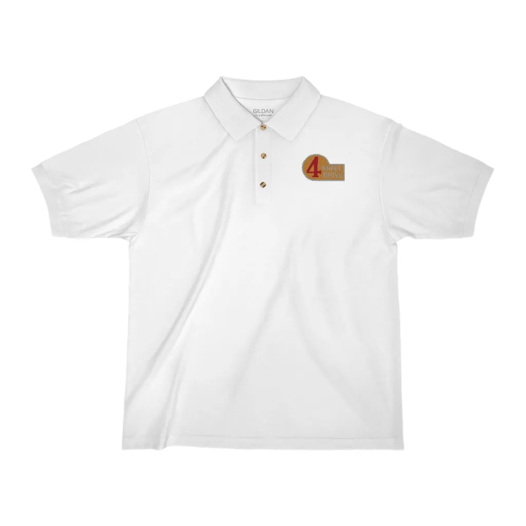 4 Wheel Drive FJ40 - Embroidered Polo Shirt by Reefmonkey