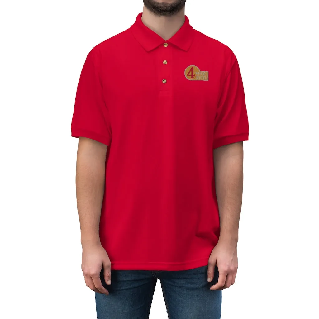 4 Wheel Drive FJ40 - Embroidered Polo Shirt by Reefmonkey