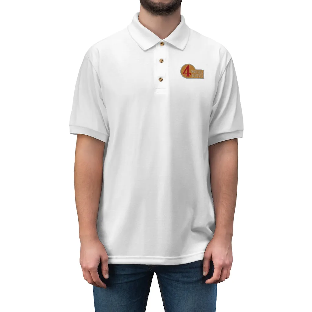 4 Wheel Drive FJ40 - Embroidered Polo Shirt by Reefmonkey
