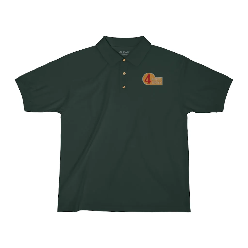 4 Wheel Drive FJ40 - Embroidered Polo Shirt by Reefmonkey