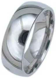 AAA Cubic Zirconia Wedding Ring Sets for Him and Her  Luxurious 3-Piece 925 Sterling Silver Rings Set with 8mm Titanium Band  Classic Matching Rings for Couples
