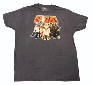 ABC's Dinosaurs Logo & Cast Men's Grey T-Shirt