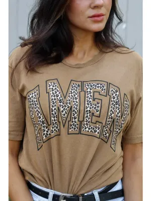 Amen | Camel | Short Sleeve