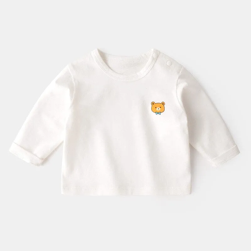 Animal Color Block Long Sleeve Tee
