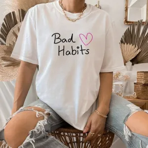 Bad Habits Shirt Oversized