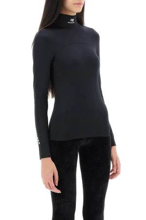 Balenciaga long-sleeved activewear top
