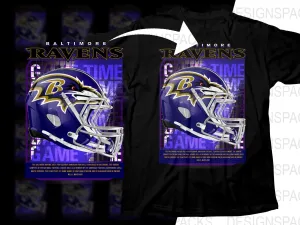 Baltimore Ravens NFL Logo Graphic Png Digital Download