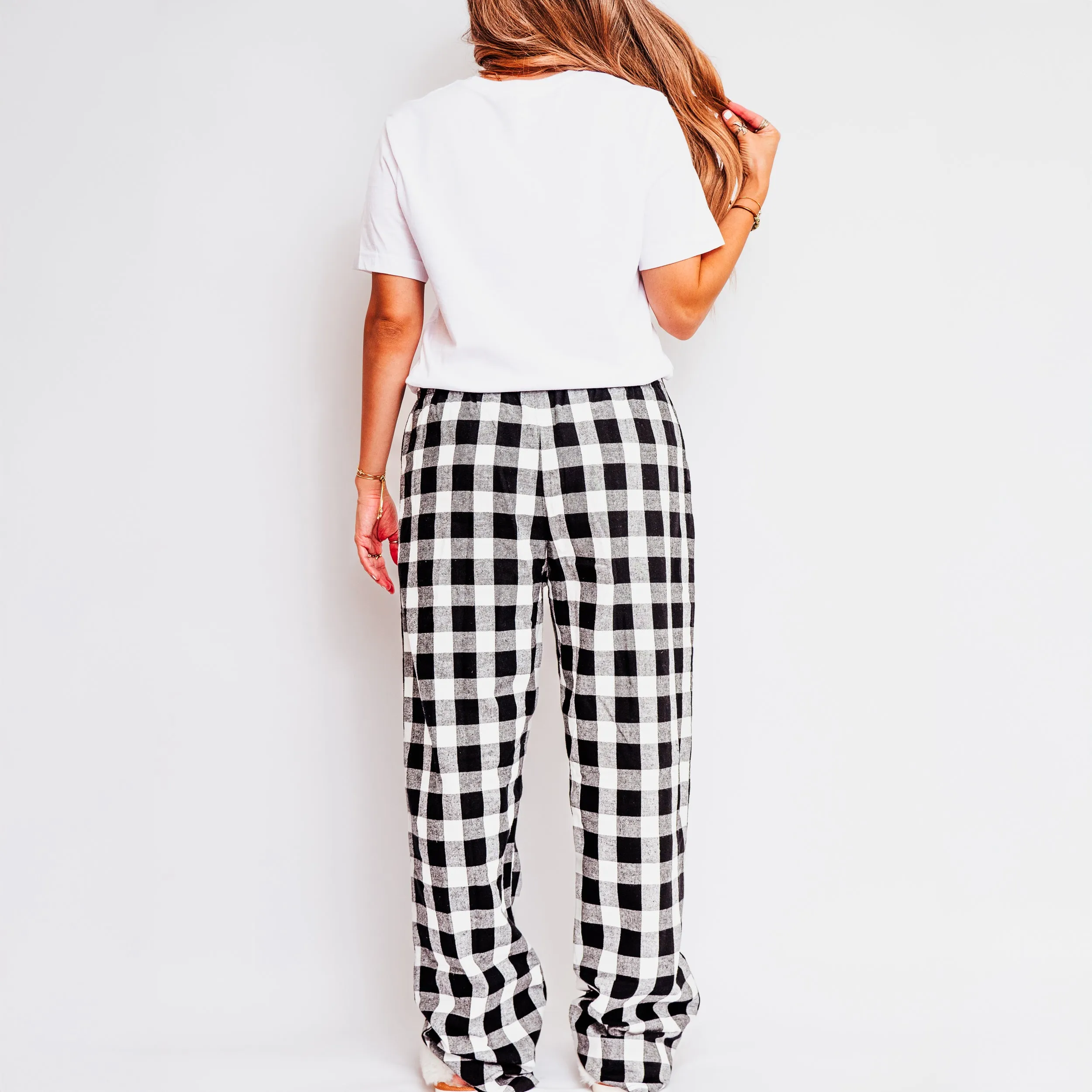 Be Mine Bold | Plaid Pajama Set