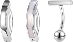 Belly Button Rings: Hypoallergenic Surgical Steel and Gold Clicker Rings