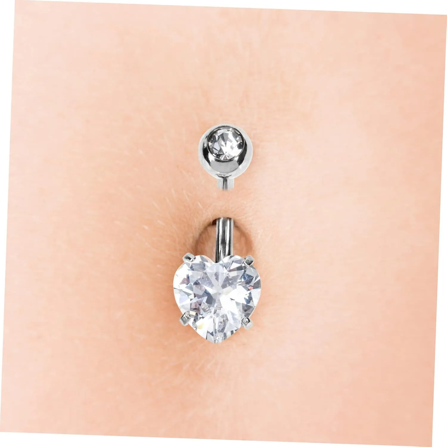 BESPORTBLE Navel Ring Rings for Women Navel Piercing Jewelry Belly Piercing Jewelry Bellybuttons Ring Black Belly
