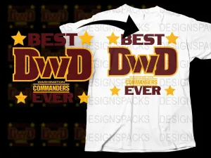 Best DWD Washington Commanders Ever Png Digital Download