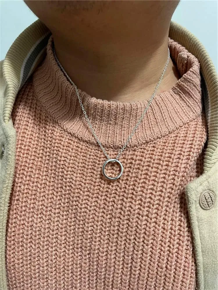 BFF Best Friends Necklace Rings for Women Men Initial Letter Best Friend Forever Love Heart Rings Necklace for 2 3 Gradution Jewelry Set