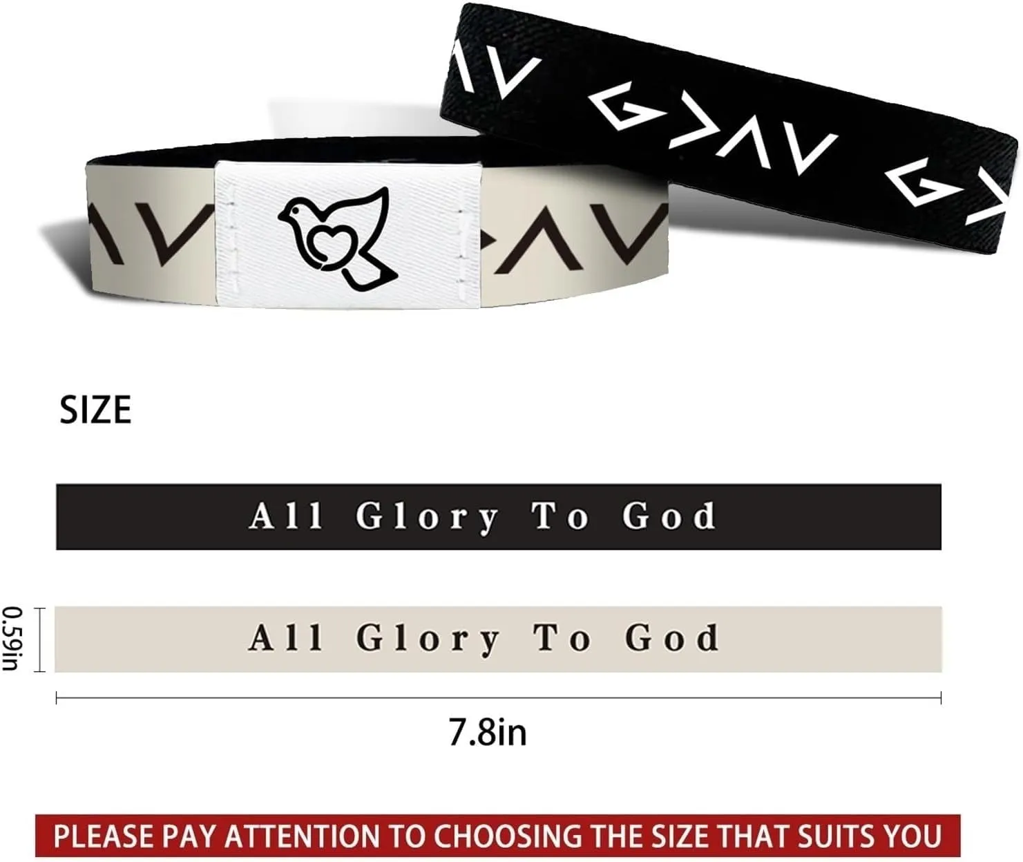 Bible Verse BraceletWearable Bible Verse Bracelet with NFC,for Men,Women,Teens,Daily Spiritual Energy Scripture Bracelets(Christian bracelet white)