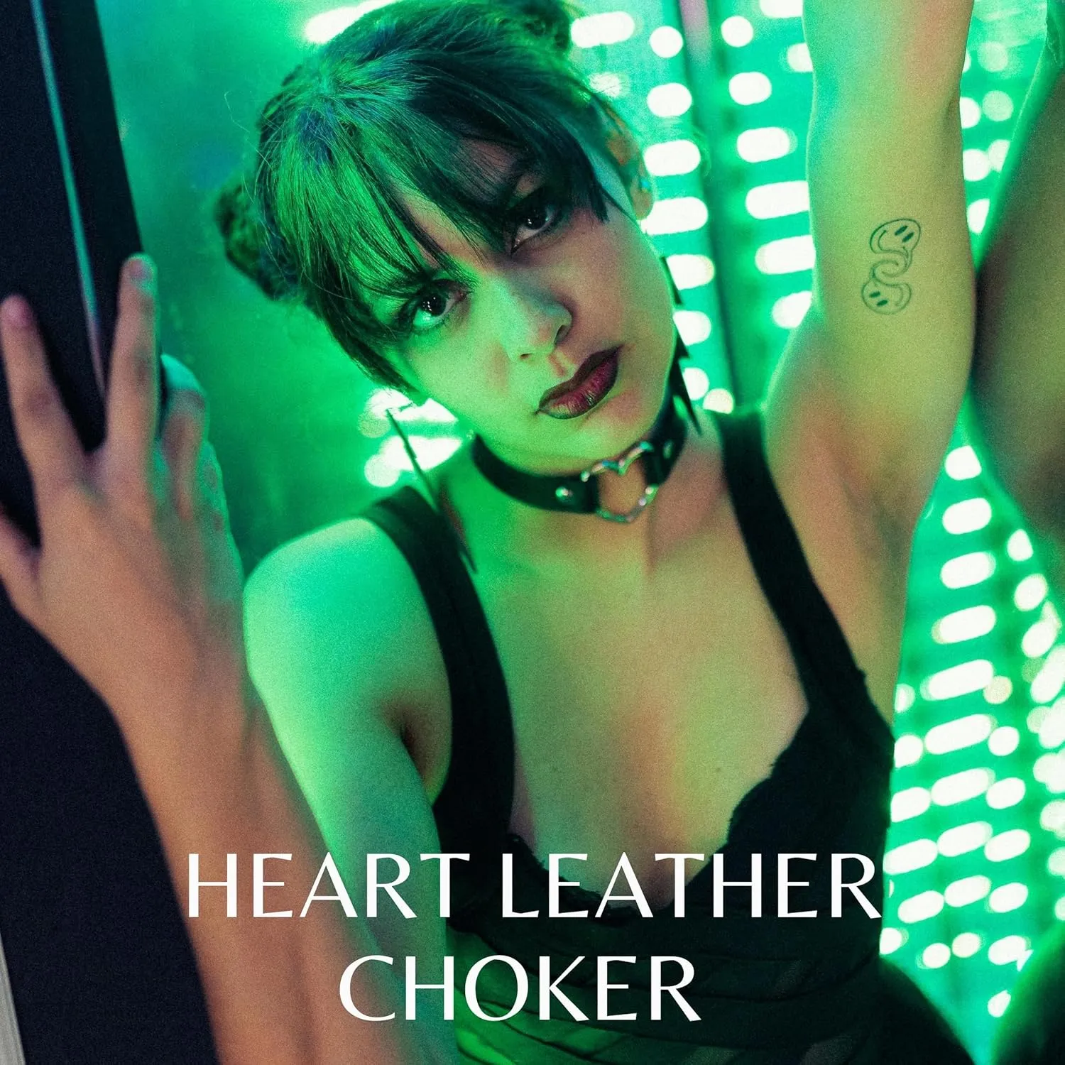 Black Leather, Velvet, Heart Pendant Choker 90s Accessories Goth Style Classic Punk Gothic Neck Collar Choker Necklace for Women and Men, Pack of 3