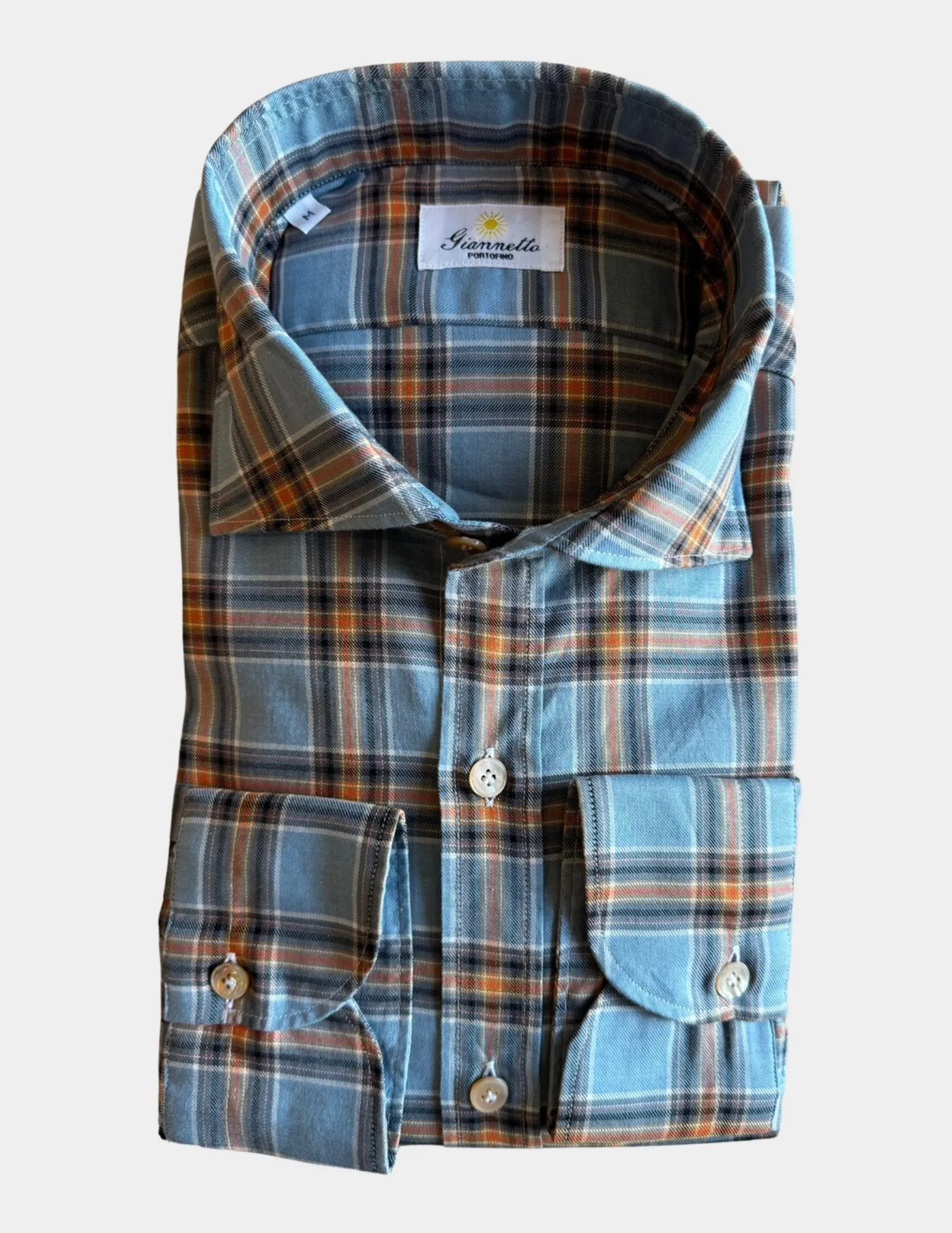 Bold Plaid Sportshirt | Blue Mix