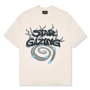 Broken Planet Stargazing Vanilla White T Shirt