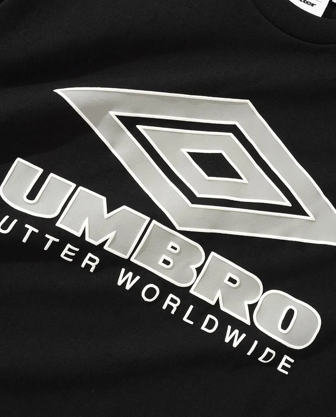 Butter Goods x Umbro - Diamond Logo T-Shirt - Black