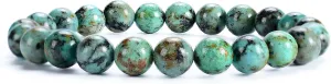 Cherry Tree Collection Gemstone Beaded Stretch Bracelet 8mm Round Beads 7"