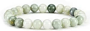 Cherry Tree Collection Gemstone Beaded Stretch Bracelet 8mm Round Beads 7"