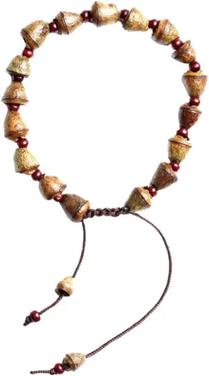 Chinese Buddhist Pray Beads Bodhi Bracelet Handmade Prayer Bracelet for Meditation Jewelry for Men Women
