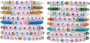 Clay Beaded Friendship Bracelets for Women