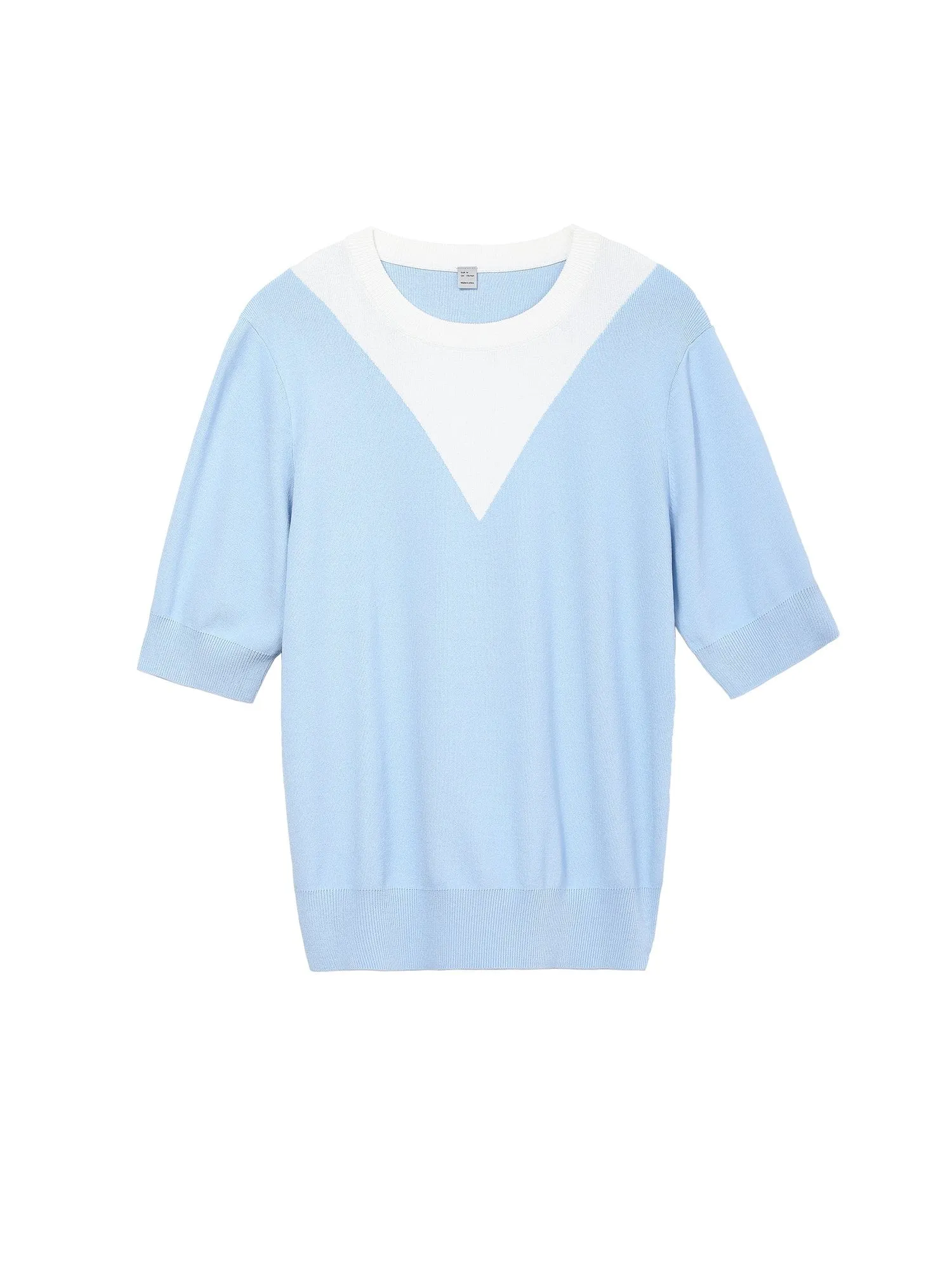Color Block Top Blouse