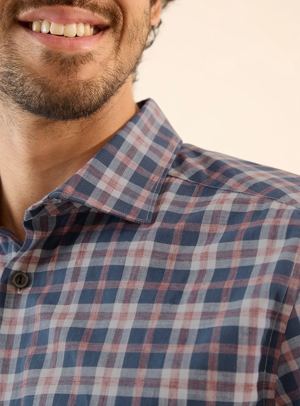 Cool Crimson Grid Shirt