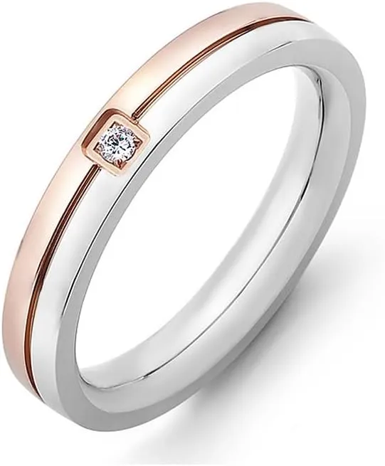 Couple Rings Promise Ring for Couples Romantic Love Couples Jewelry Gifts Adjustable Engagement Wedding Ring for Him and Her