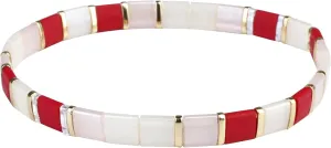 CQUAN CHI Women Tila Bead Bracelet Handmade Friendship Stretch Bracelet New for Summer Jewelry