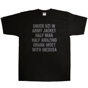 Crooks & Castles Versus T-Shirt Black