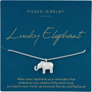 Cute Necklaces for Women - Inspirational Elephant & Butterfly Designs - Dainty Cat Lovers Gifts