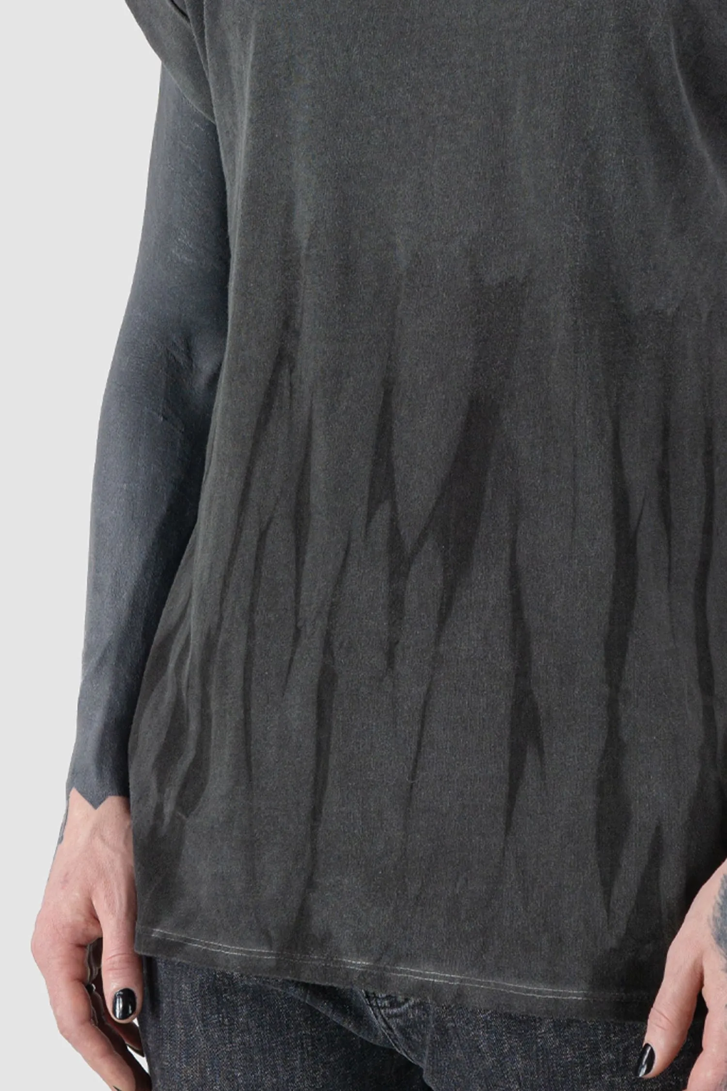 Degrade Object Dyed Cotton Stretch T-Shirt