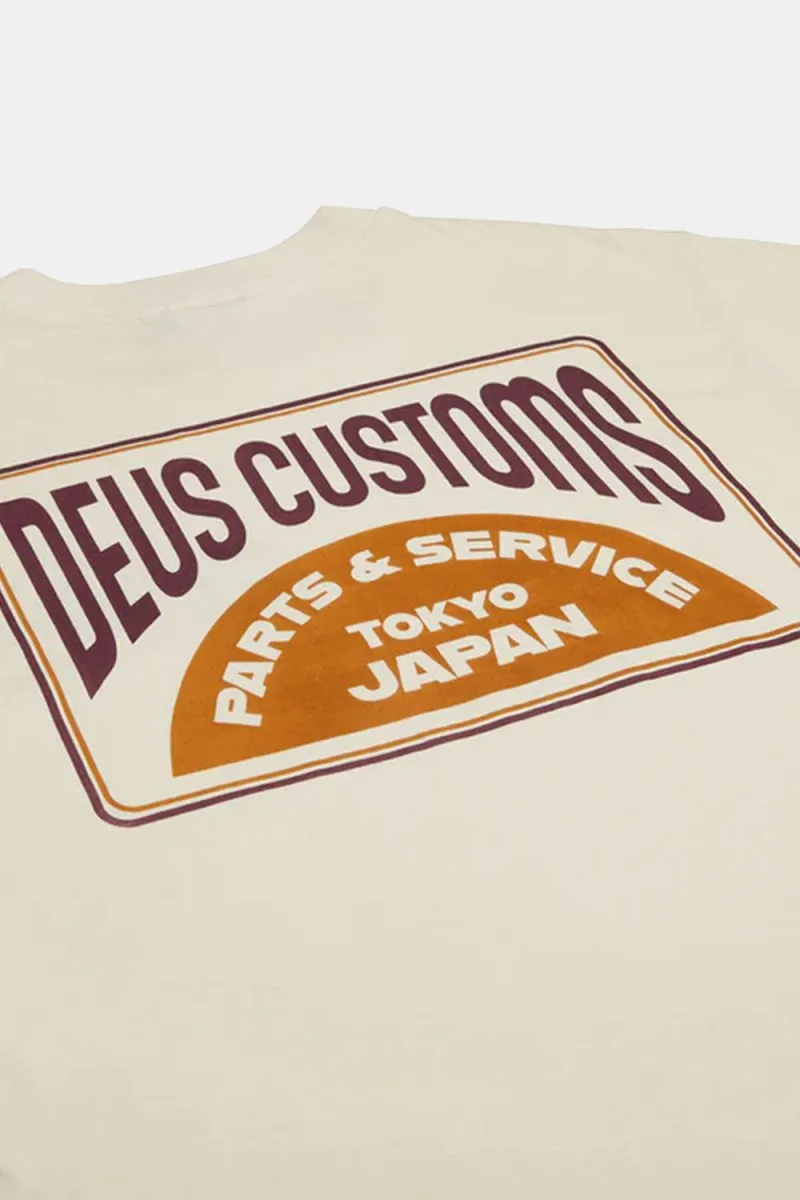Deus Depot Organic Cotton T-shirt (Vintage White)