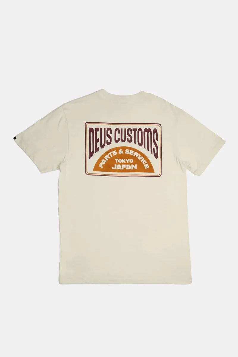 Deus Depot Organic Cotton T-shirt (Vintage White)