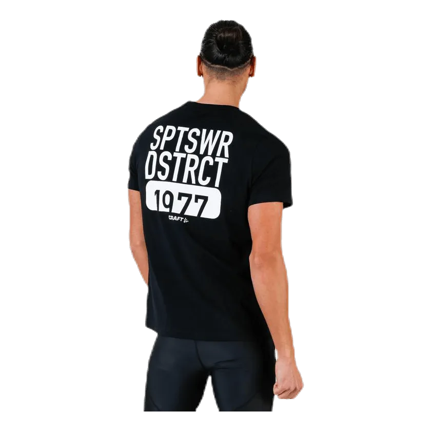 District Clean Tee Black