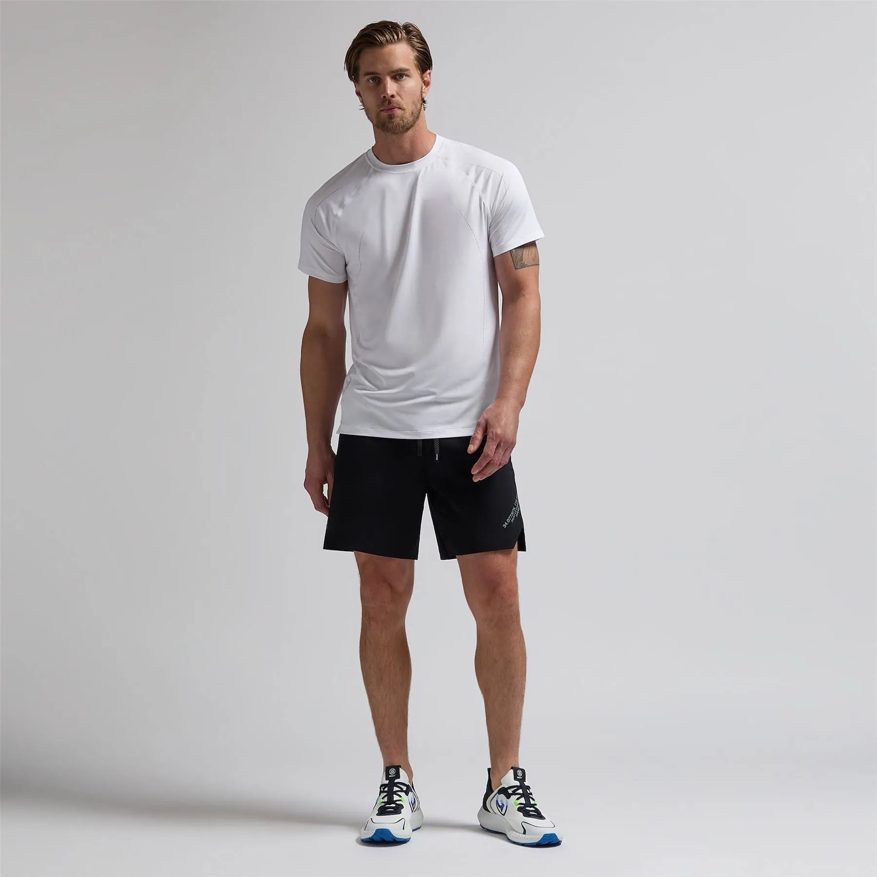 Essential Tech Jersey Ops Tee Snow - 2024