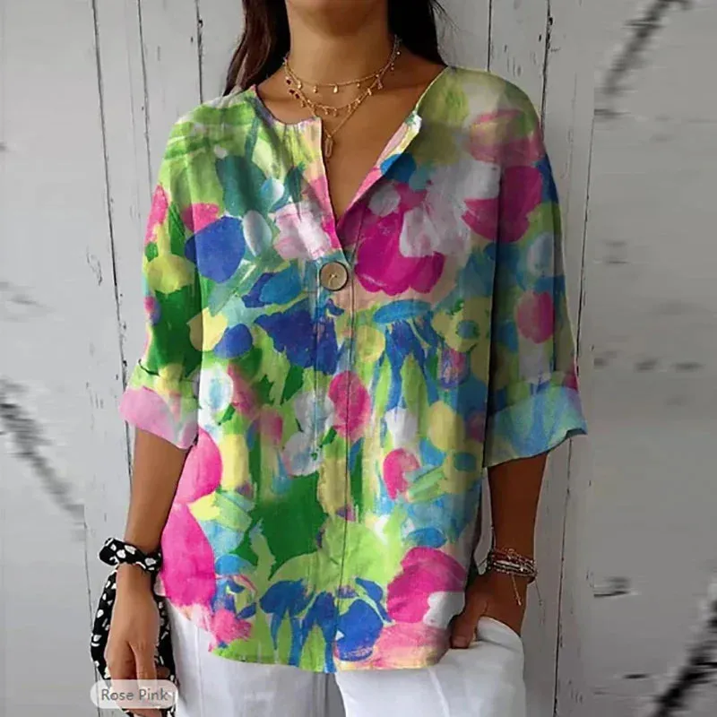 Floral Spring Breeze Shirt