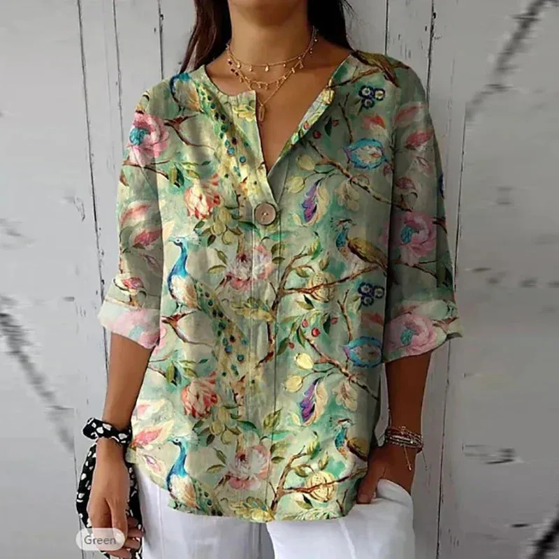 Floral Spring Breeze Shirt