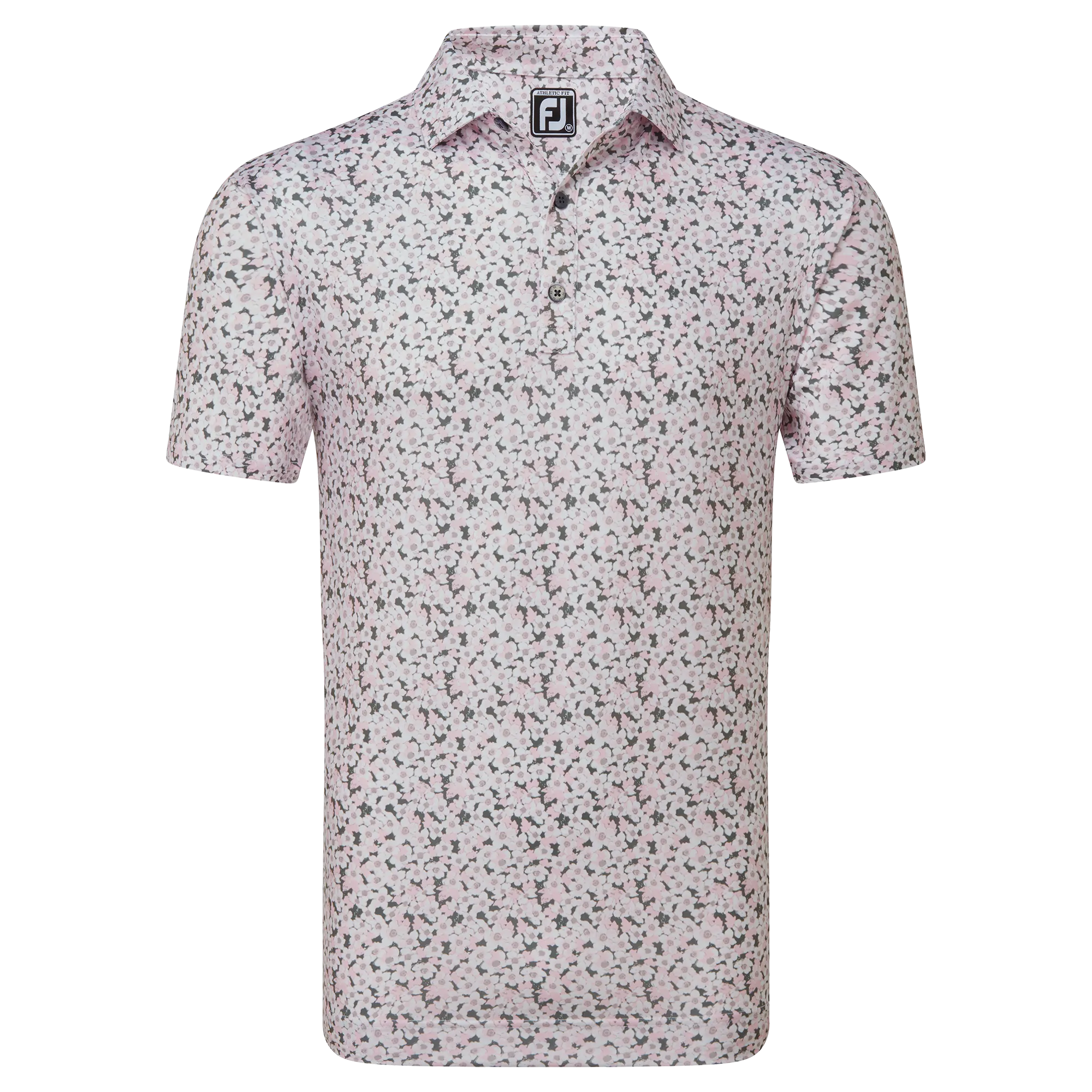 FootJoy Golf Primrose Print Lisle Polo Shirt 81570