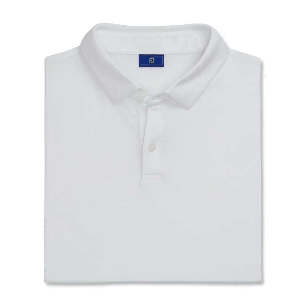 Footjoy Men's Athletic Fit Solid Jersey Golf Polo (Previous Season Style)