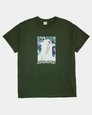 Fucking Awesome - Painterly T-Shirt - Forest Green