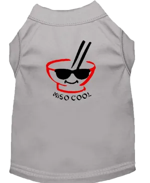 Get the "Miso Cool" Look: Trendy Screen-Printed Shirts for Pets | Cats & Dogs Boutique
