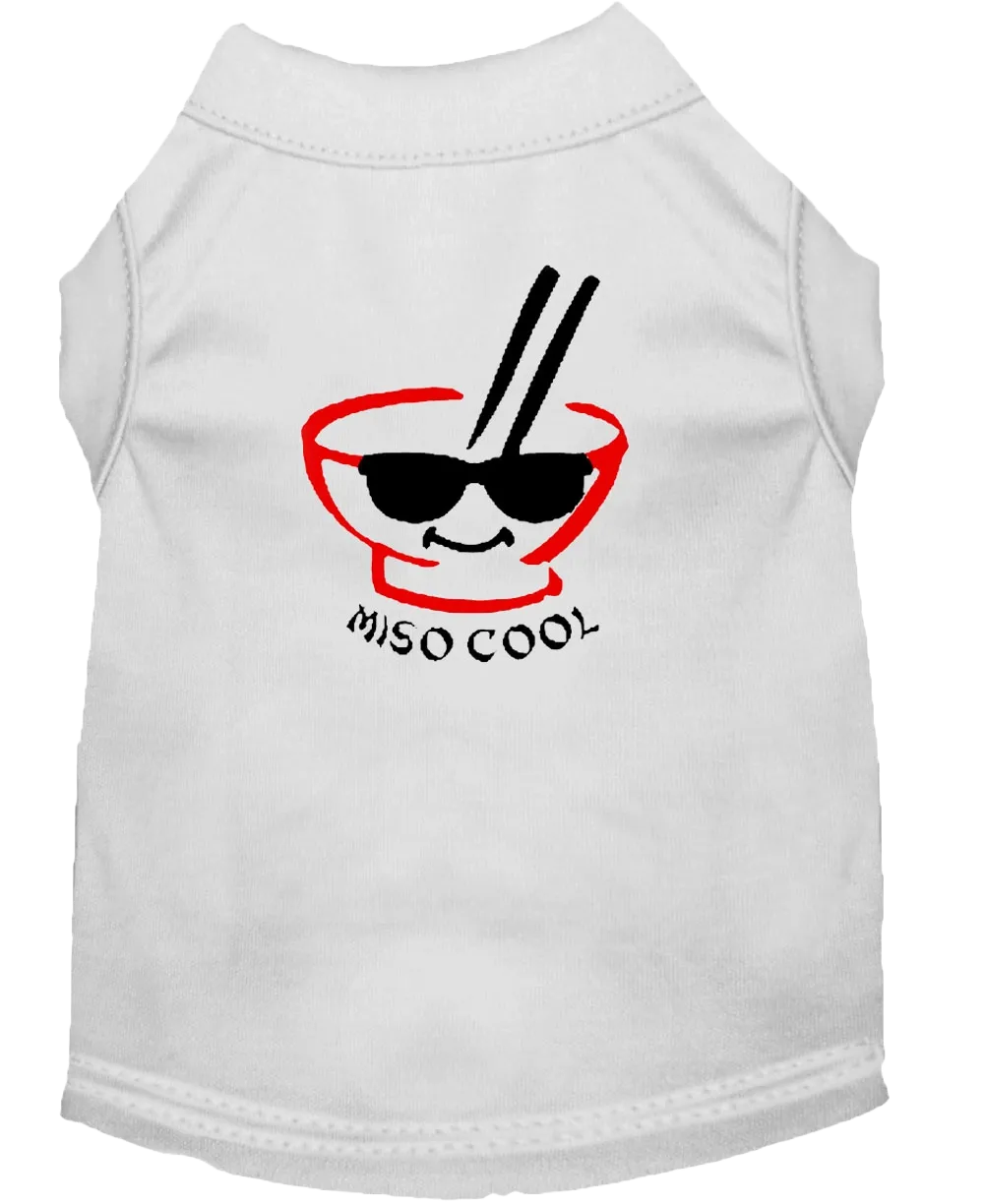 Get the "Miso Cool" Look: Trendy Screen-Printed Shirts for Pets | Cats & Dogs Boutique