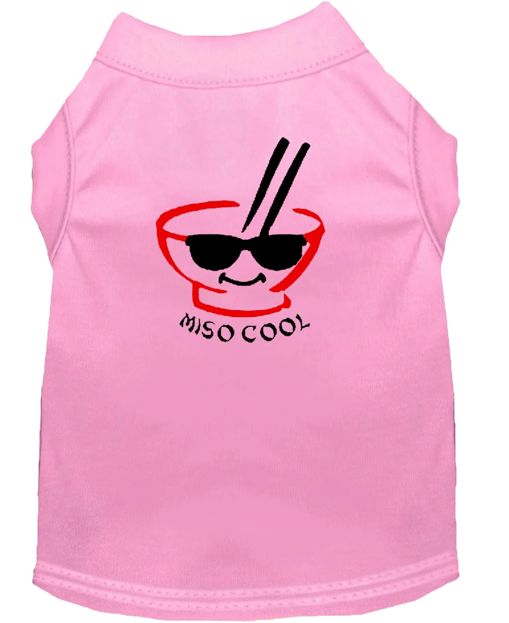 Get the "Miso Cool" Look: Trendy Screen-Printed Shirts for Pets | Cats & Dogs Boutique