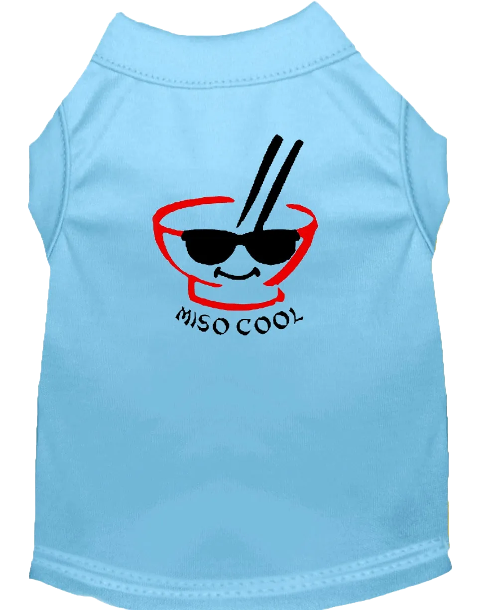 Get the "Miso Cool" Look: Trendy Screen-Printed Shirts for Pets | Cats & Dogs Boutique