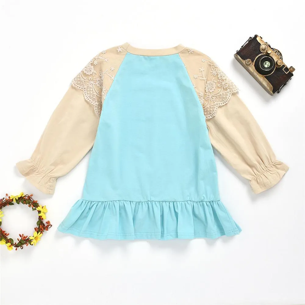 Girls Long Sleeve Letter Heart Printed Tops Girl T Shirts Wholesale