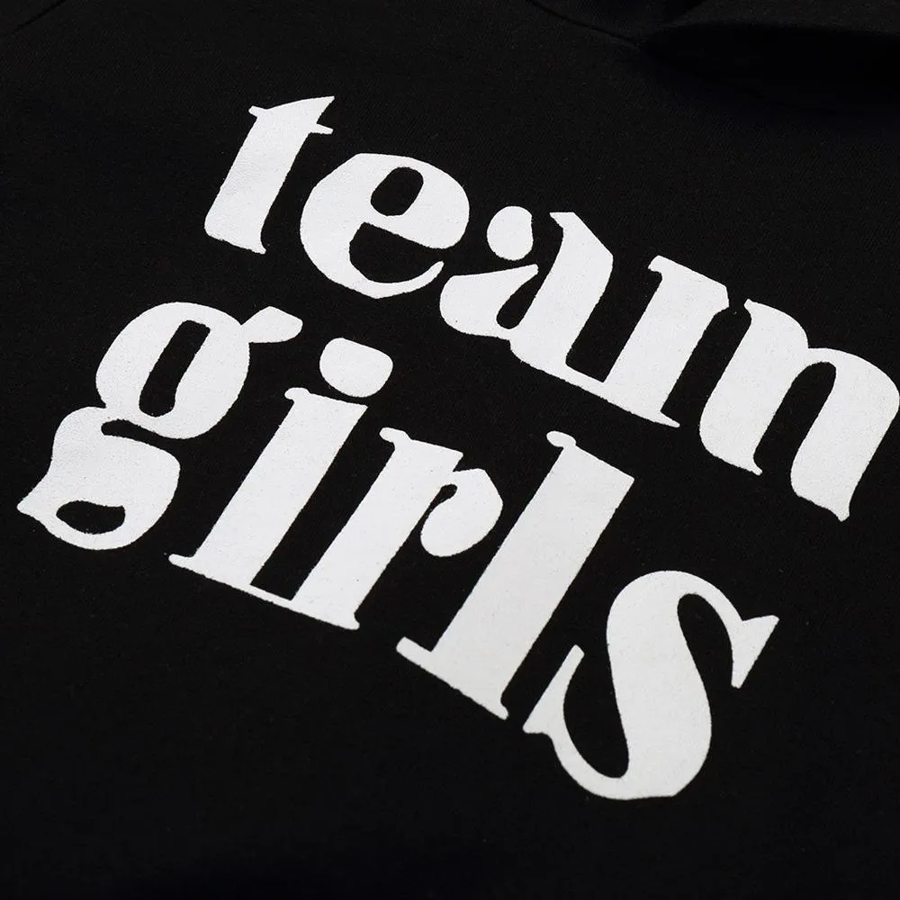 Girls Striped Long Sleeve Letter Printed Hooded T-shirts Wholesale